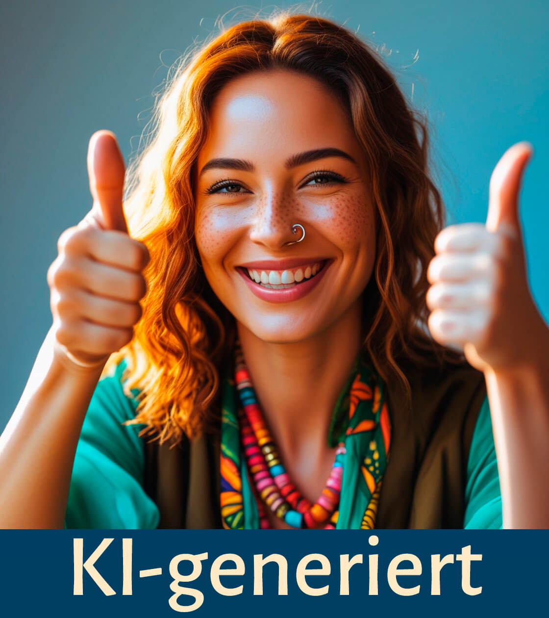 Lächelnde junge Frau im Testimonial Bereich der Seite Emotionscoaching bei Stress