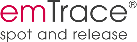 Logo von emTrace, der methodenübergreifenden Grundlage für Cornelia Leclercs Emotionscoaching