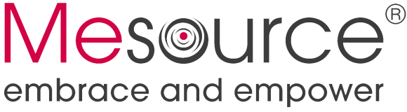 Logo von Mesource, der Resilienzcoaching Methode von Cornelia Leclerc